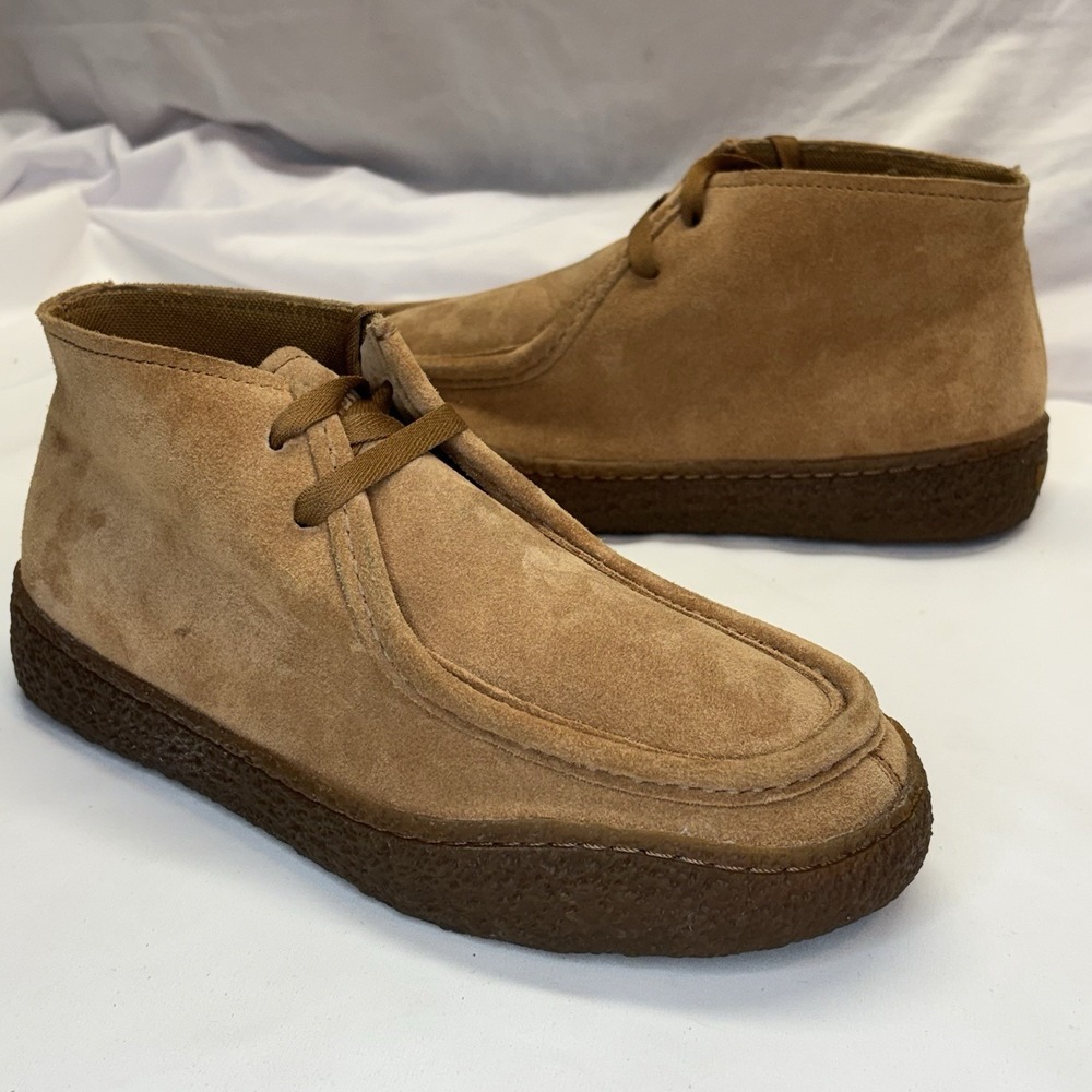 Camper Peu Terreno Suede Leather Ankle Boots EU 38 M 6 W 7.5 Gum Nubuck Shoes